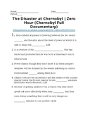 The Disaster at Chernobyl Zero Hour Discovery Channel Guid
