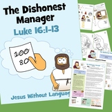 The Dishonest Manager - Luke 16 - Kidmin Lesson & Bible Crafts