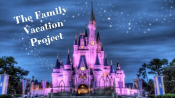 Preview of The Disney Family Vacation Project Workbook