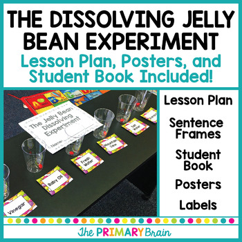 Preview of The Dissolving Jelly Bean Science Experiment | Distance Learning