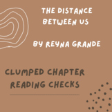 The Distance Between Us - Reading Checks