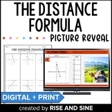 The Distance Formula Self-Checking Digital Activity
