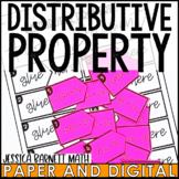 The Distributive Property Activity Hands On Matching