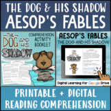 The Dog & His Reflection AESOP'S FABLES Printable + Digita