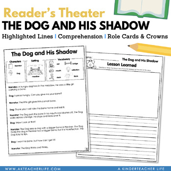 Preview of The Dog and His Shadow Reader's Theater
