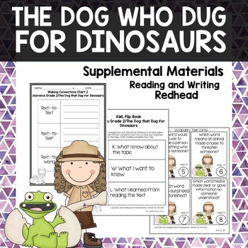 Preview of The Dog who Dug for Dinosaurs Journeys Second Grade Week 27