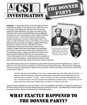 Donner Party: A CSI Investigation! What Happened To The Donner Party?