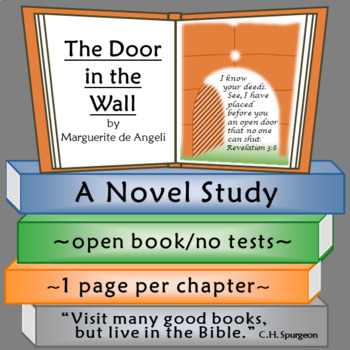 Preview of The Door in the Wall Novel Study