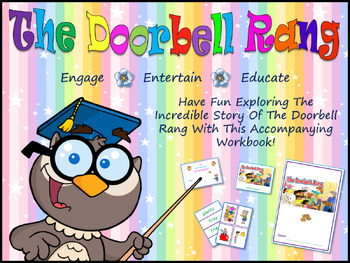 Preview of The Doorbell Rang: Workbook, PPT, Flashcards & Division Booklet!
