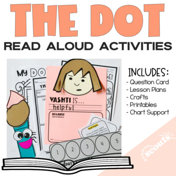 Preview of The Dot Activities | The Dot by Peter H. Reynolds Read Aloud Activities