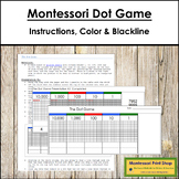 The Dot Game (Addition With Carrying) - Primary Montessori Math