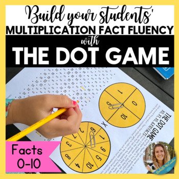 Preview of The Dot Game: Multiplication Fact Fluency Practice