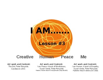 Preview of The Dot Theme: Elements of Dance (ENERGY and SPACE) Growth Mindset Lesson