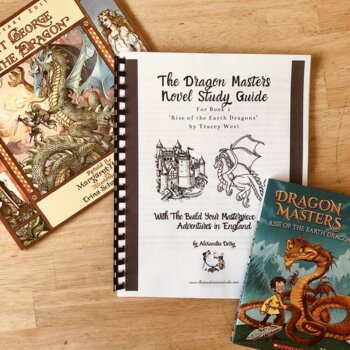 Preview of The Dragon Masters Novel Study Guide: Book 1 "Rise of the Earth Dragons”