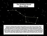 The Drinking Gourd Menu Study