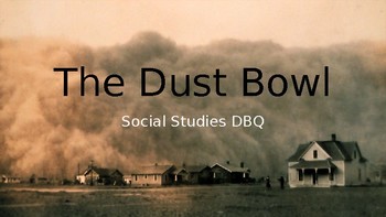 Preview of The Dust Bowl DBQ- Student Interactive Journals