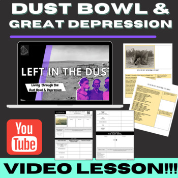 Preview of The Dust Bowl & Great Depression | VIDEO & LESSON