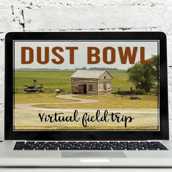 Preview of The Dust Bowl: Virtual Field Trip (Google Earth Exploration)