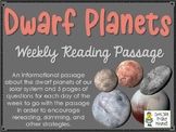 The Dwarf Planets - SPACE - Weekly Reading Passage and Questions