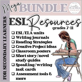 Preview of The ESL Teacher's MEGA Bundle for The Entire School Year