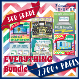 The EVERYTHING 3rd Grade Math Curriculum and Activities Bundle