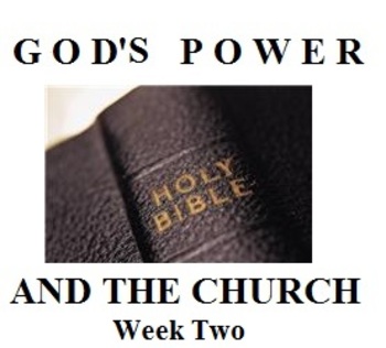 Preview of The Early Church: God's Power and the Church (Week Two)