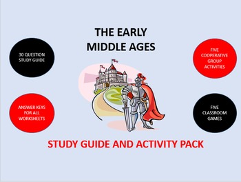 Preview of The Early Middle Ages: Study Guide and Activity Pack