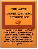 Plate Tectonics and Earth Game, Bellringers, Flashcards, a
