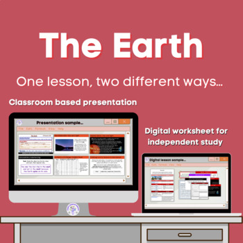Preview of The Earth Lesson bundle (KS3)
