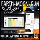 The Earth Moon Sun System Activities - Digital Google Slid