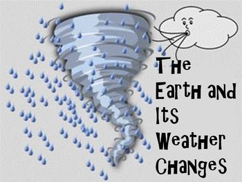 Preview of The Earth's Weather and Its Changes - A Second Grade Smartboard Review