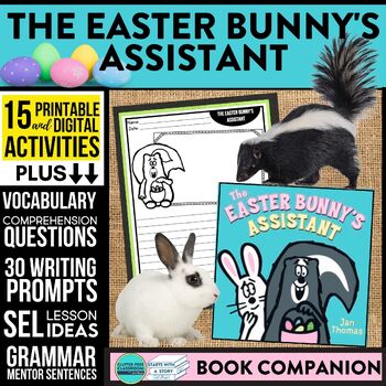 Preview of THE EASTER BUNNY'S ASSISTANT activities READING COMPREHENSION - Book Companion