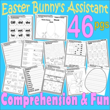 Preview of The Easter Bunny's Assistant Read Aloud Book Companion Reading Comprehension