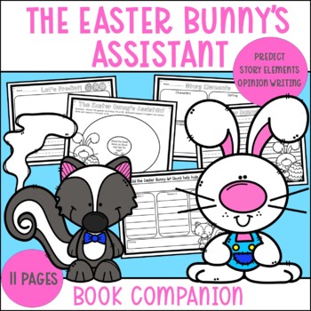 Preview of The Easter Bunny's Assistant Writing Activity Worksheets