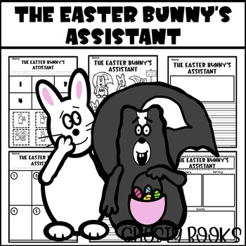 Preview of The Easter Bunny's Assistant Writing Response Coloring Sequencing