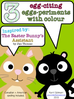 Preview of The Easter Bunny's Assistant: 3 exciting experiments with colour