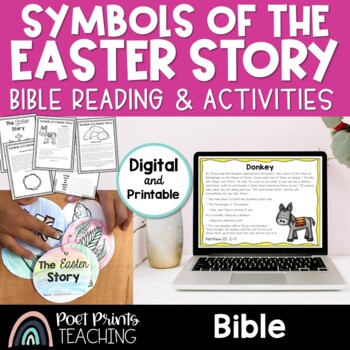 Preview of The Easter Story Bible Lesson