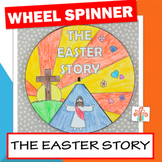The Easter Story Wheel Spinner - Easter Religious Craft Ac