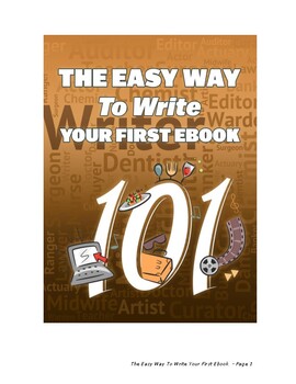 Preview of The Easy Way To Write Your First Ebook