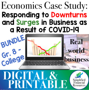 Preview of The Economic Surge and Downturn of Businesses Recession COVID-19 Digital