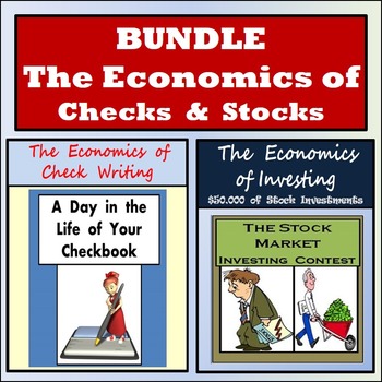 Preview of Economics - Check Writing & Stock Market Investing Bundle