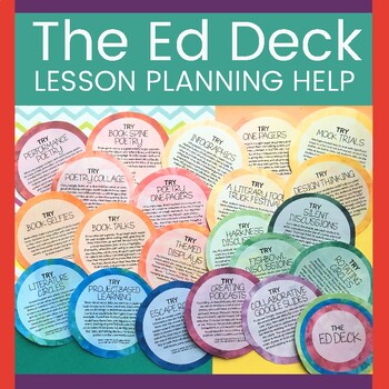 Preview of The Ed Deck: Lesson Planning Inspiration