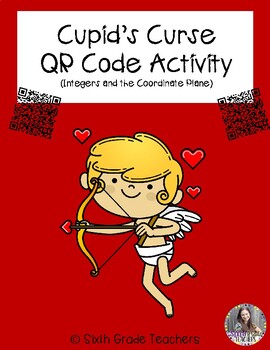 Preview of The Editable Cupid's Curse QR Code Activity