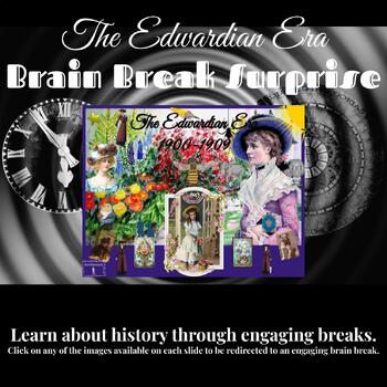 Preview of The Edwardian Era Brain Break Surprise Activities