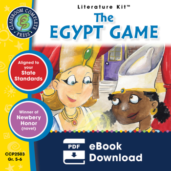 Preview of The Egypt Game - Literature Kit Gr. 5-6