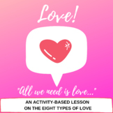 The Eight Types of LOVE!--An Activity-Based EASEL Lesson