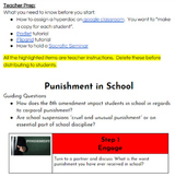 The Eighth Amendment: Punishment in School Hyperdoc