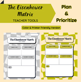 The Eisenhower Matrix -- Plan and Prioritize