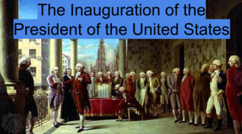 Preview of The Election and Inauguration of the United States US President