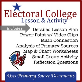 Preview of Electoral College Activity (Uses Primary Documents!)